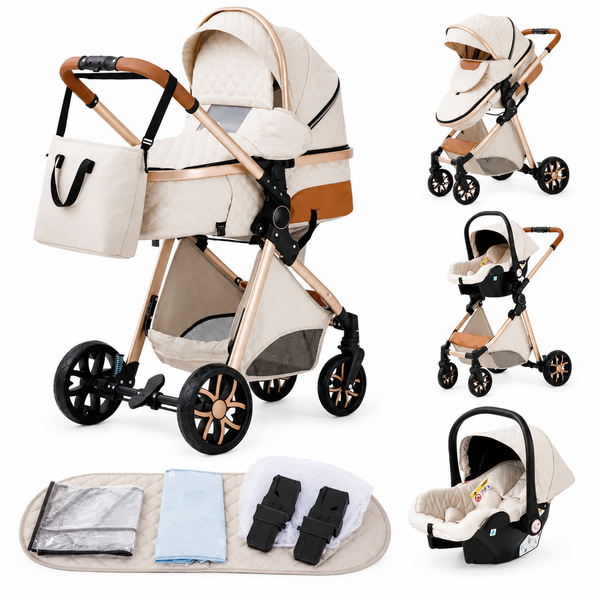 Wózek dziecięcy 3w1 | Luxury